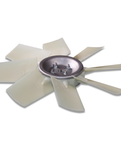 Impeller cpl for RGA 100 400mm, 8-blades white